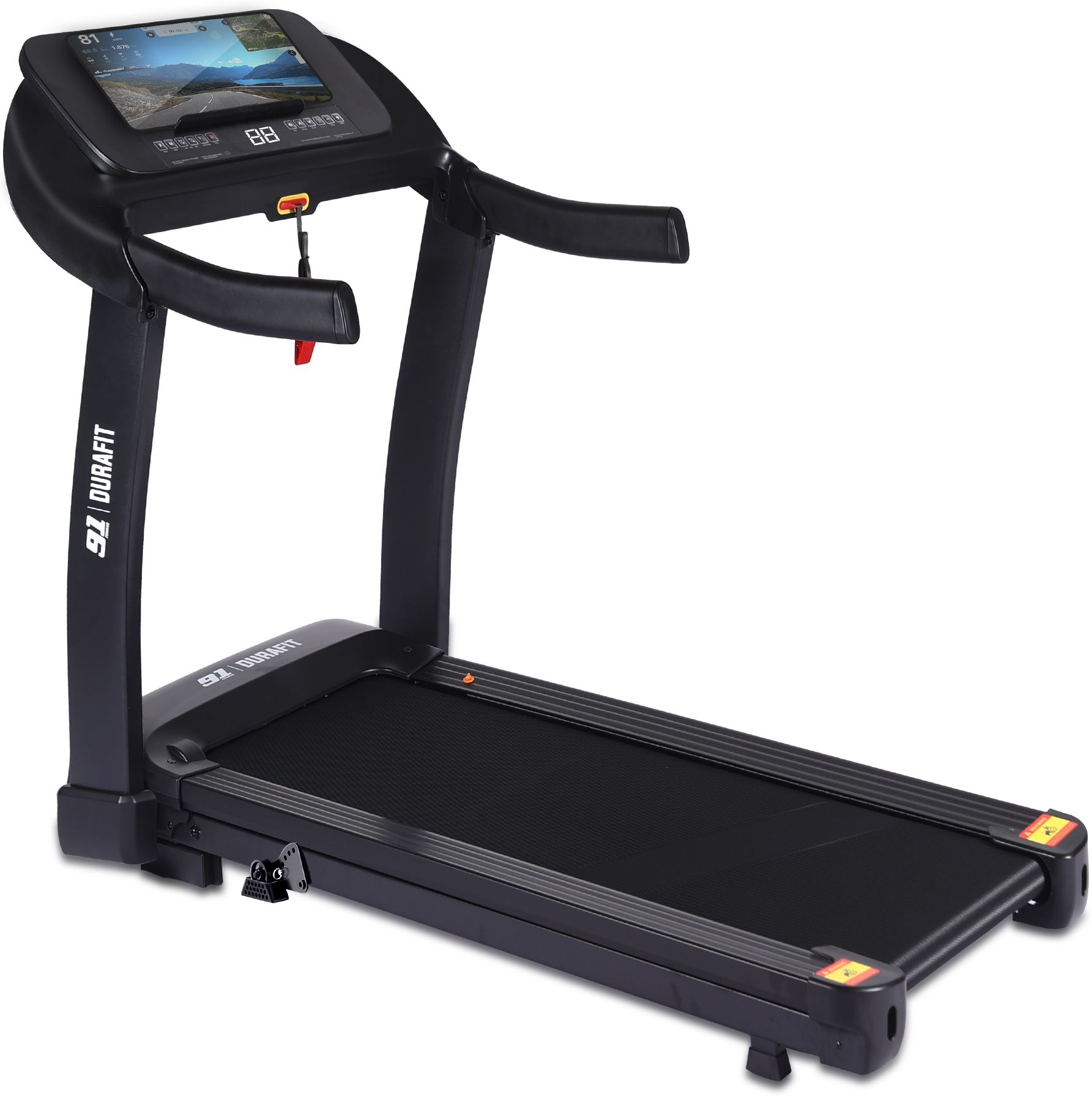 Velox BLDC 6HP Peak 150Kg Max Weight| 25-Level Auto Incline| 18km Speed,Foldable Treadmill
