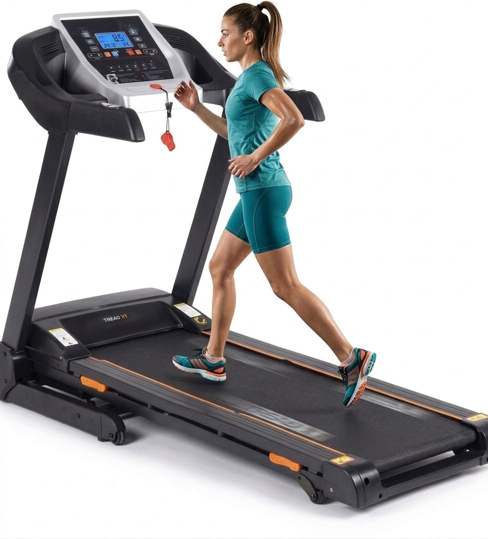 ymi bodyline Treadmill for Home, Gym LCD Display, Running Machine Treadmill-picture-27