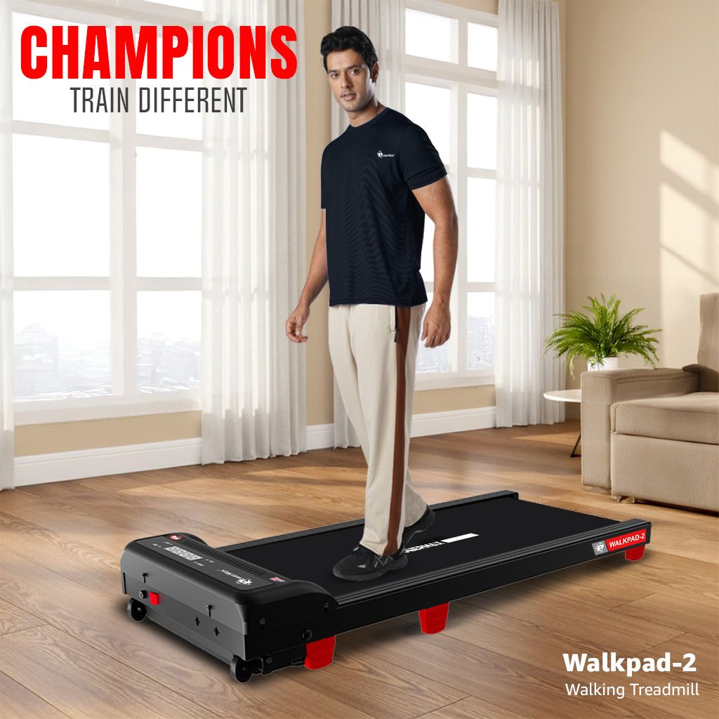 3HP Walking Pad 2 110kg Manual Incline Walkpad for Home Treadmill-image-11