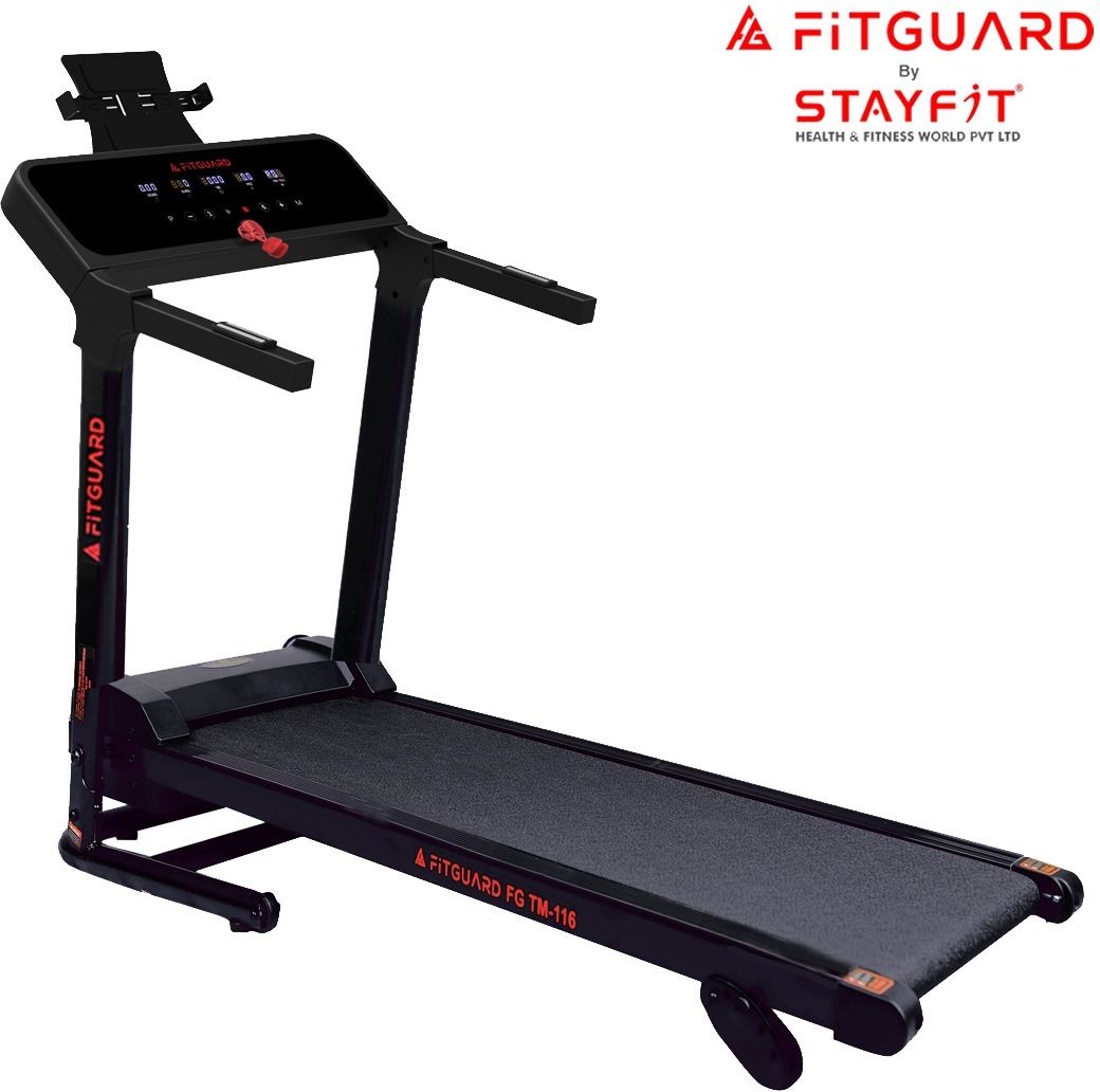 By STAYFIT 4HP Peak Treadmill 16 KM/H Speed 110 Kg User Weight App-Enabled Based Treadmill-image-7
