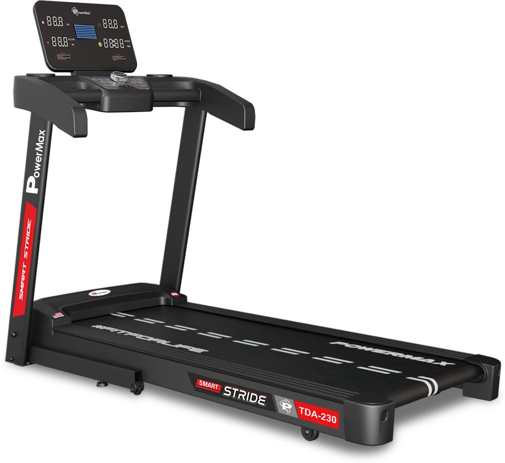 TDA-230 (5HP Peak) LED disp.,Max speed 14kmph, ipad holder, Auto-incline Treadmill-image-18