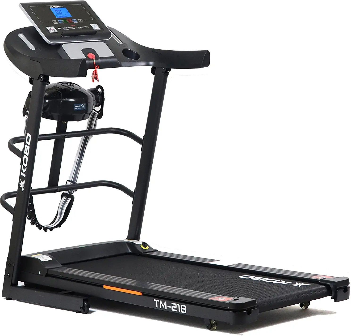 TM-218 Fitness 2 HP DC Motor with Bluetooth APP and Multi function Massager Treadmill-image-41