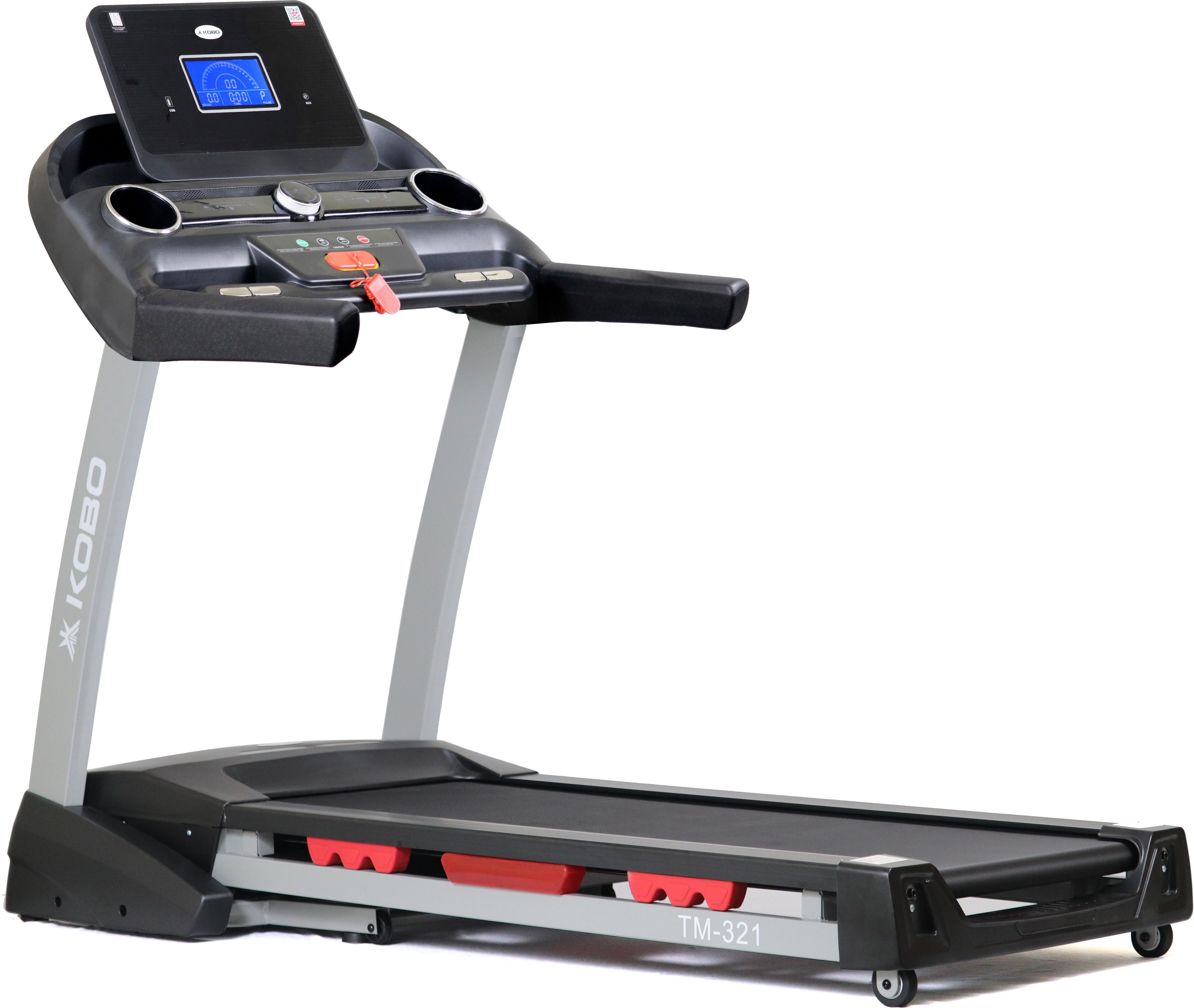 TM-321 Fitness 3 HP - 6 HP Peak DC Motor with Bluetooth APP , Auto Incline Treadmill-image-24