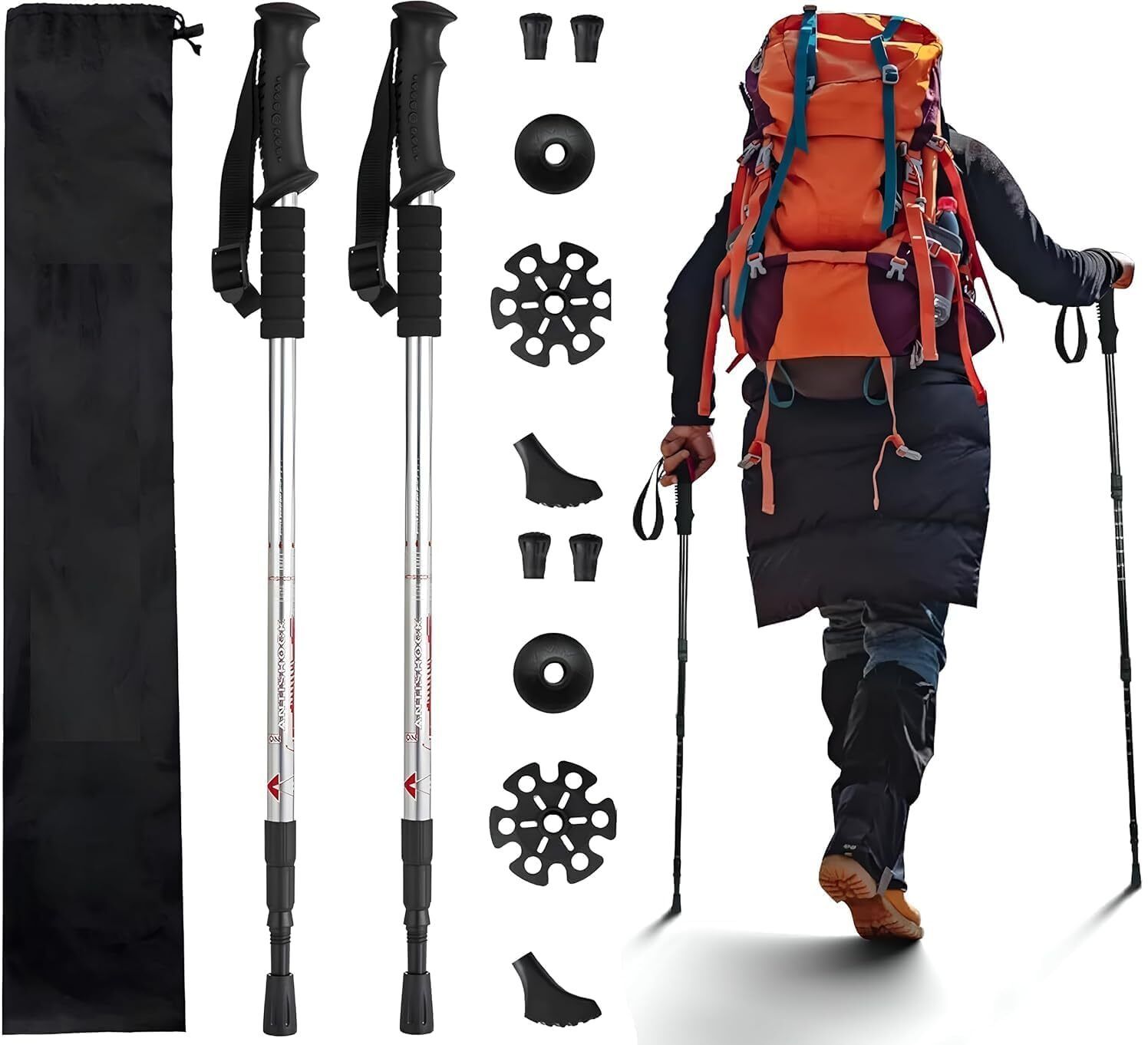 3 Section Trekking Pole