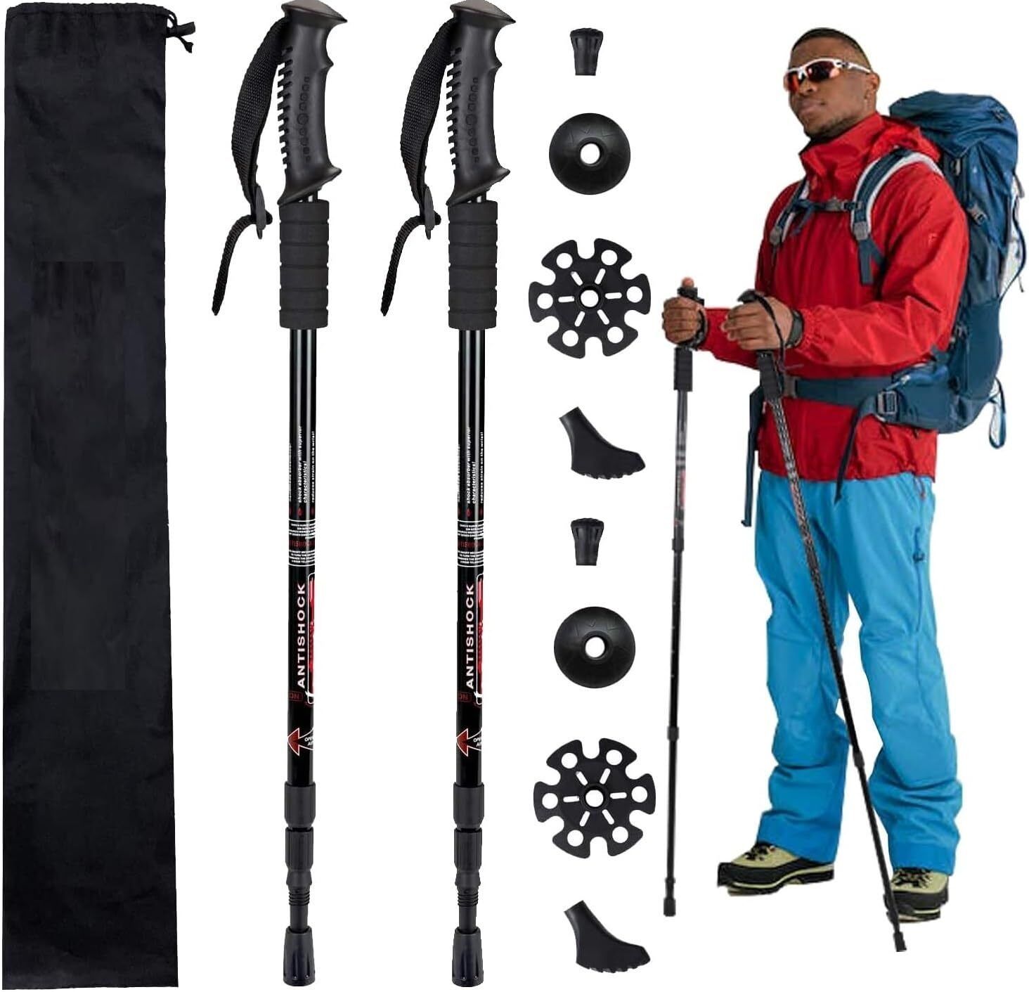 4 Section Trekking Pole