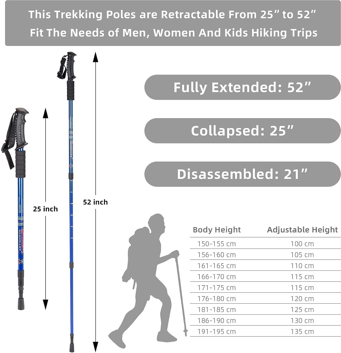 3 Section Trekking Pole