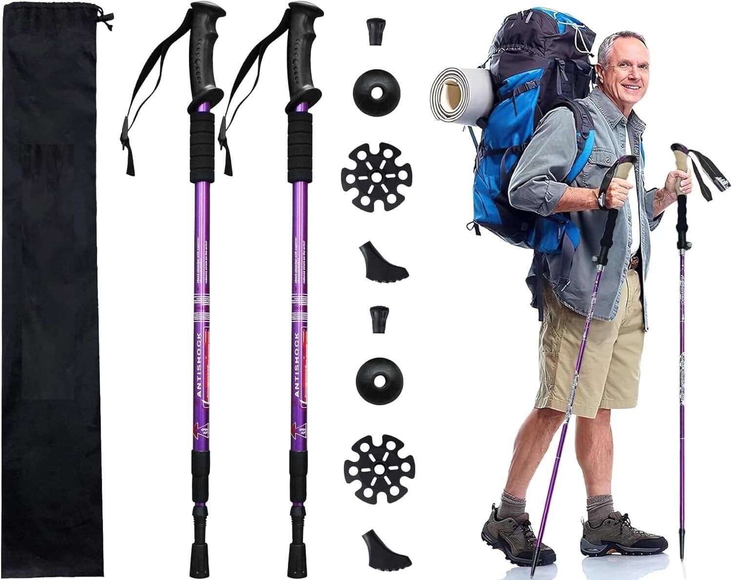 3 Section Trekking Pole