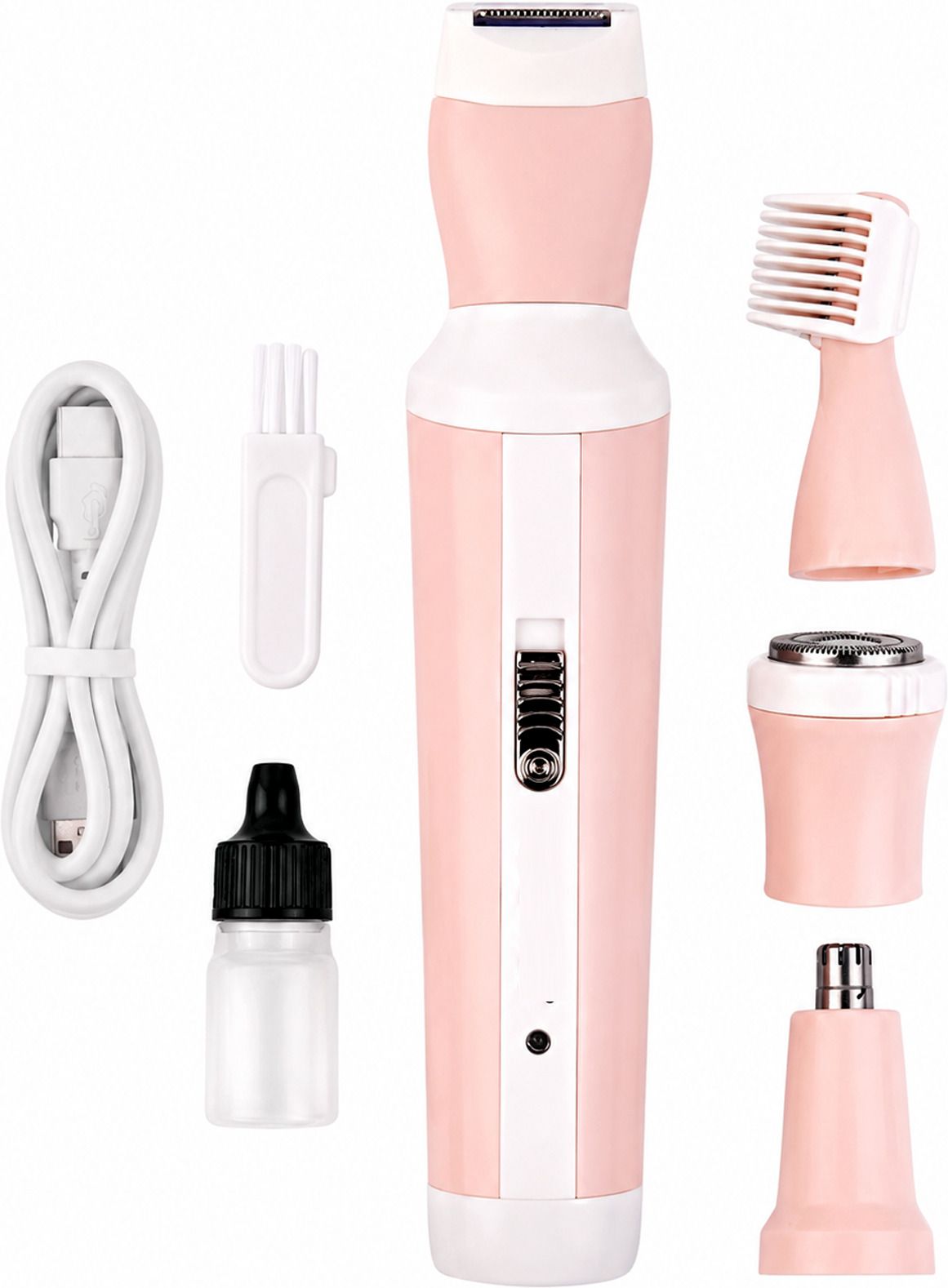 BAYNIXS New Edition USB Charging 4 IN 1 SHAVER SUIT Fully Waterproof Grooming Kit 99 min Runtime 1 Length Settings-picture-13