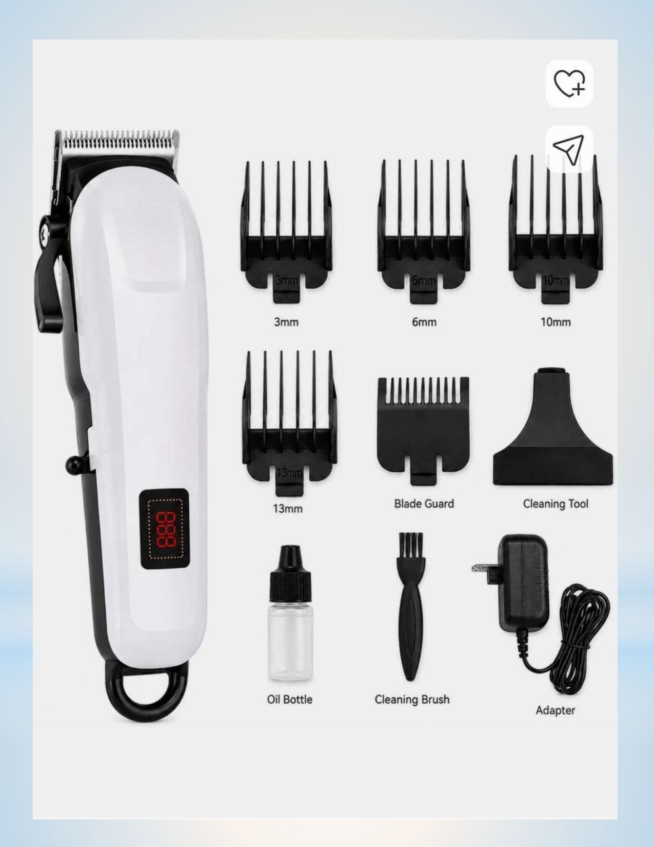 SDM W_Trimmer#123 Fully Waterproof Grooming Kit 190 min Runtime 4 Length Settings-image-36