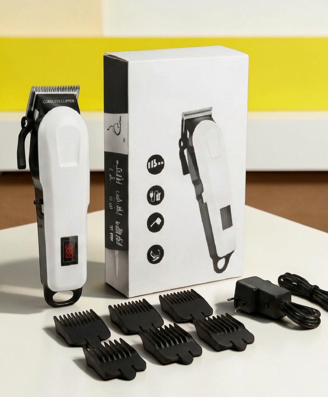 Ziddjeet X202 Beard Trimmer for Men Rechargeable Hair Clipper Cordless USB Charging Fully Waterproof Trimmer 240 min Runtime 4 Length Settings-image-45