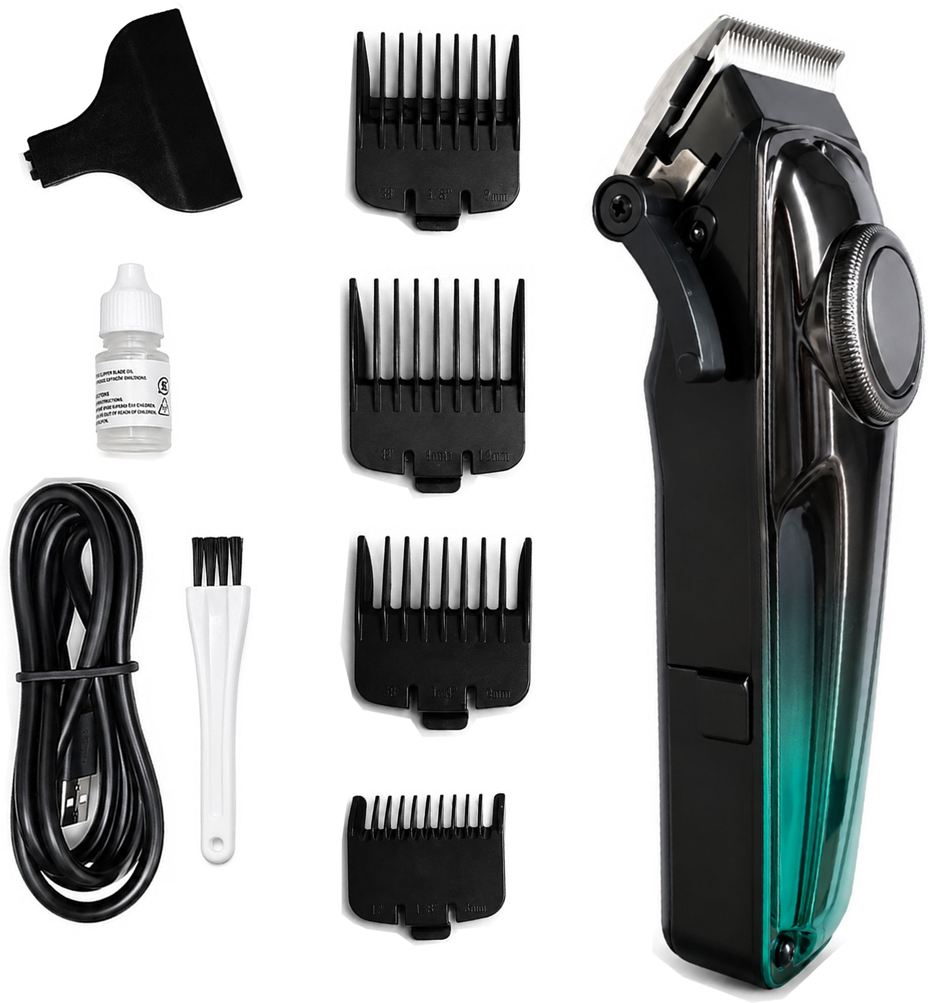 Regals Choice Professional Hair Clipper with Digital Display and USB Charging Grooming Kit 210 min Runtime 5 Length Settings-picture-10