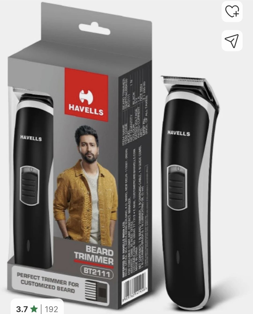 HAVELLS BT2111 Trimmer 45 min Runtime 13 Length Settings-image-12