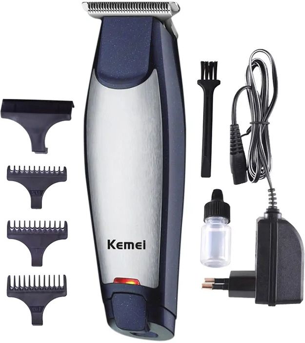 Kemei KM-5021 Usb Rechargeable Hair clipper trimme Trimmer 60 minRuntime 4 Length Settings-picture-10