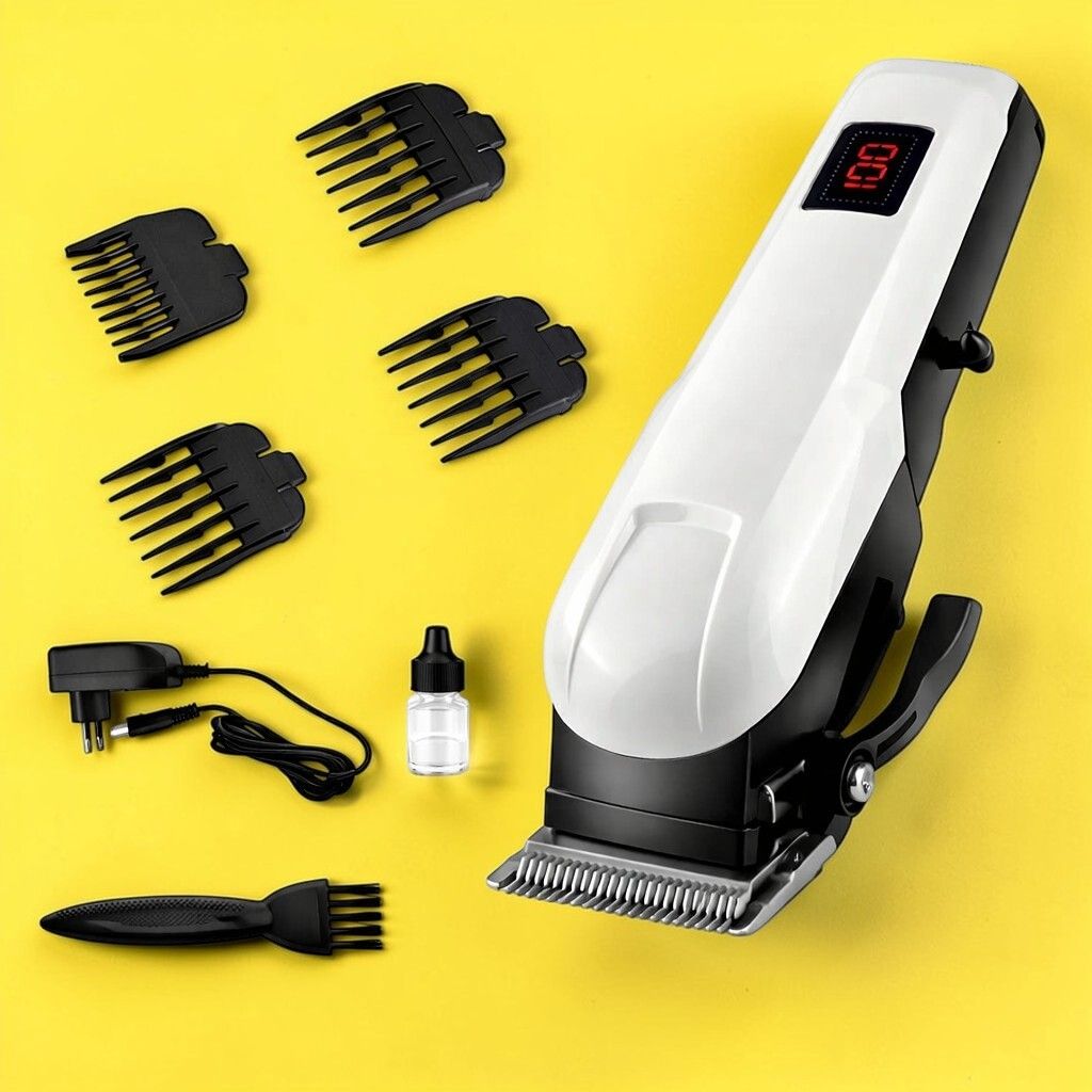 Nilesawar X428 Cordless Beard Trimmer for Men with Precision Blades & USB Charging Fully Waterproof Trimmer 240 min Runtime 4 Length Settings-image-12