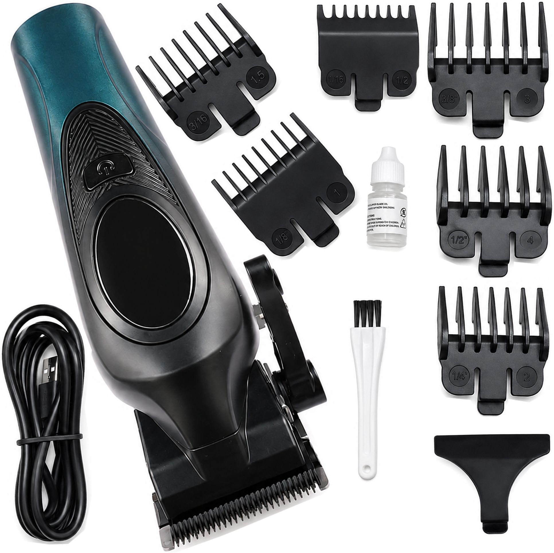 Regals Choice Hair Trimmer Machine for Men with Guide Comb Set Grooming Kit 200 min Runtime 6 Length Settings-image-19