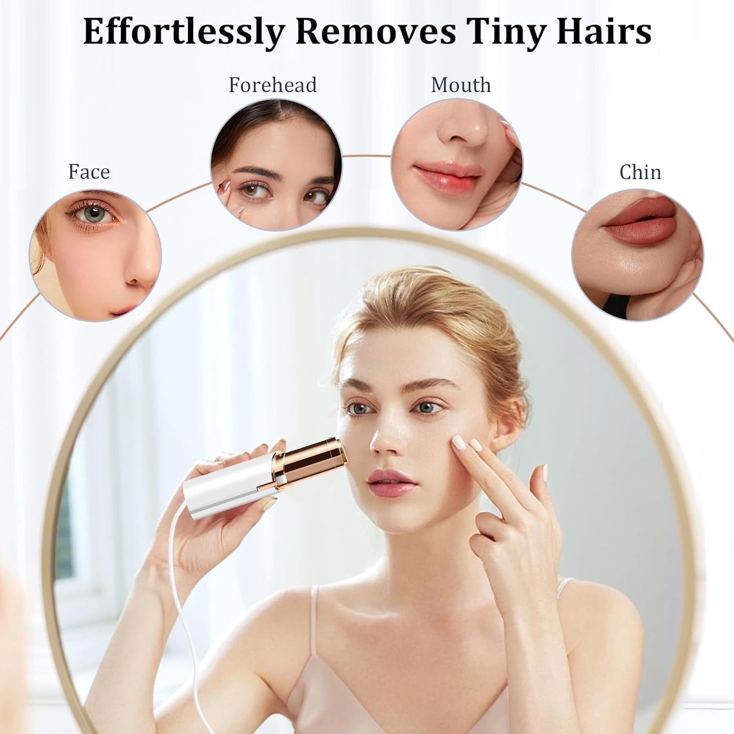 ARPIHARSZ ENTERPRISES Flawless Facial Hair Remover (Face Trimmer) Cordless Epilator-image-48