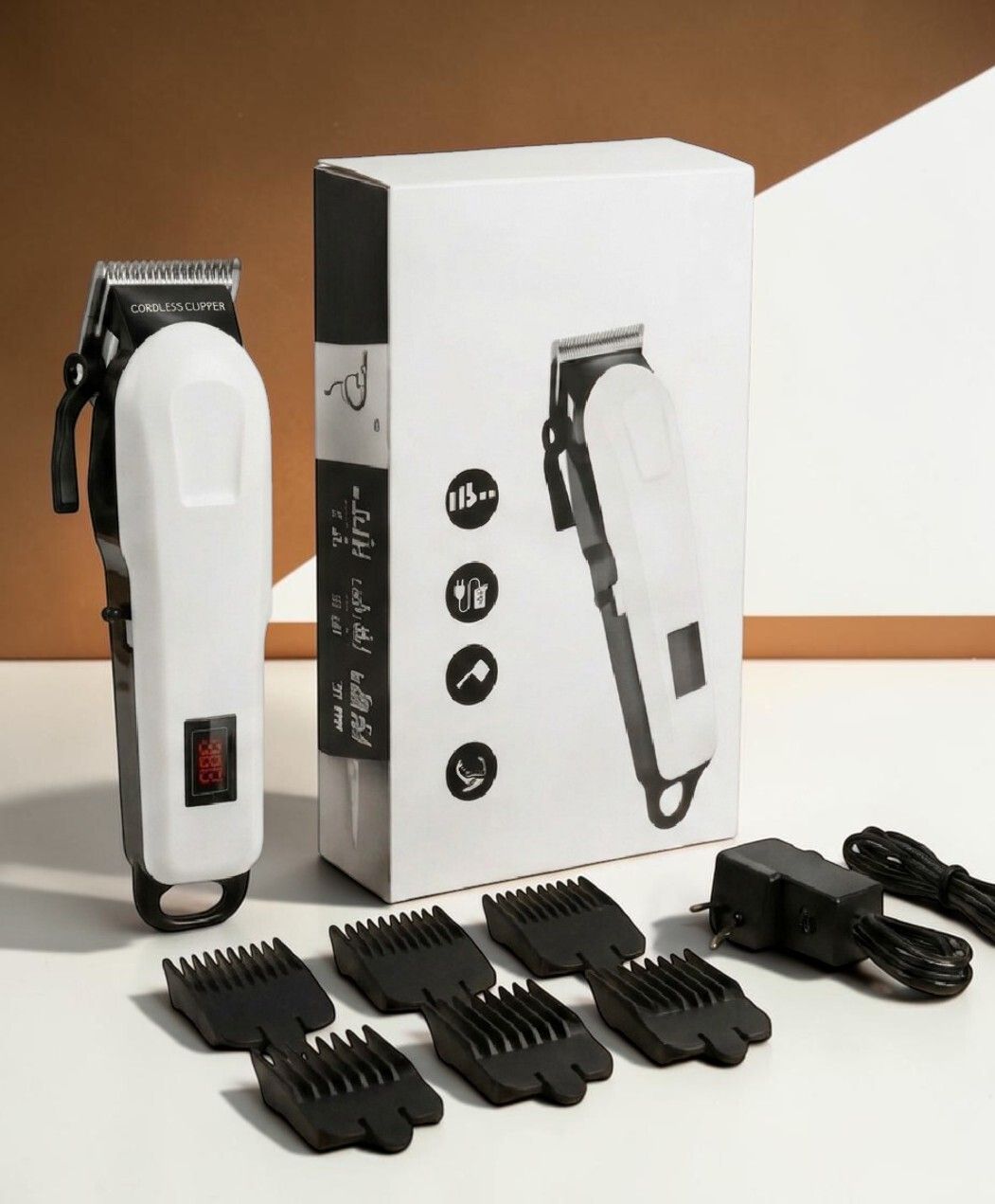 Ziddjeet X82 Beard Trimmer for Men Rechargeable Hair Clipper Cordless USB Charging Fully Waterproof Trimmer 240 min Runtime 4 Length Settings-image-47
