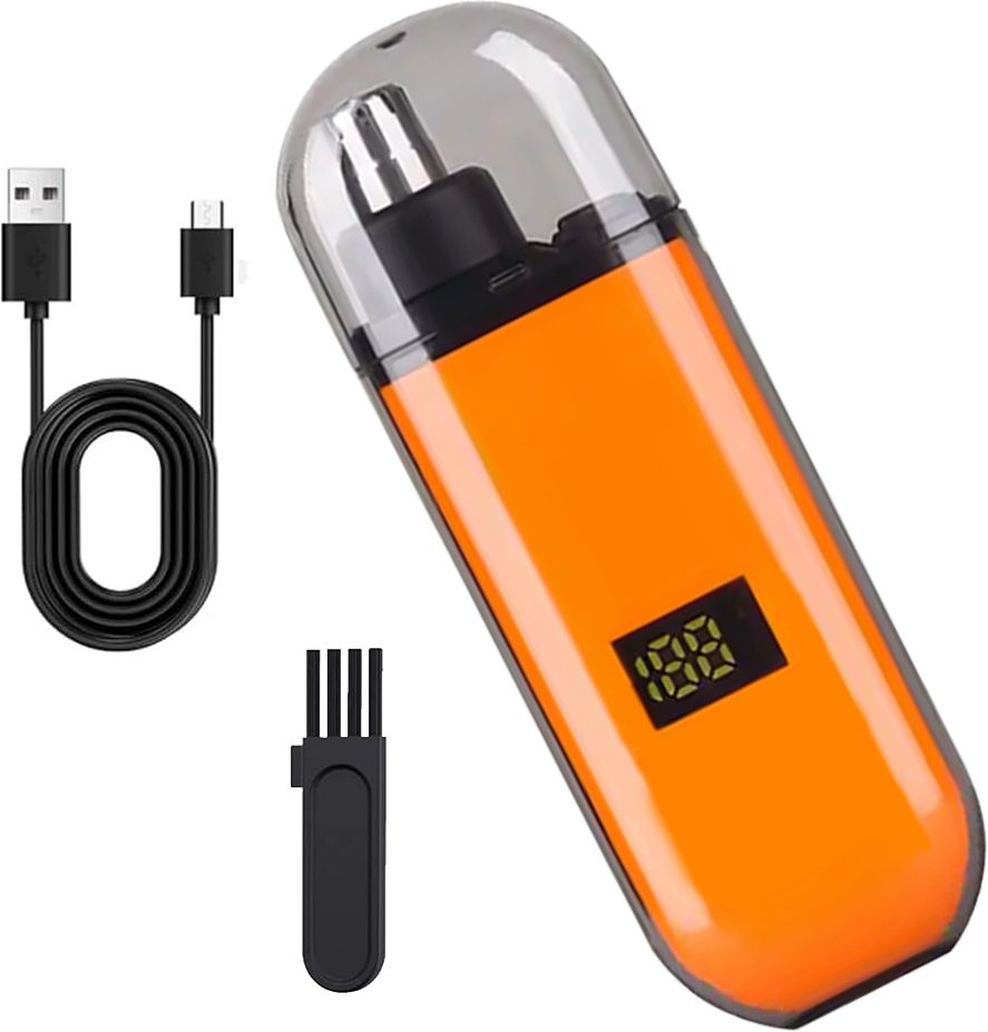 SEEGATE Best quality rechargeable electric chargeable digital power nose trimmer Fully Waterproof Trimmer 45 min Runtime 1 Length Settings-image-13