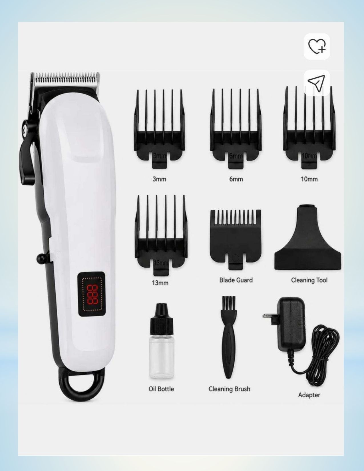 Dazzel Flex W_Trimmer#4 Fully Waterproof Grooming Kit 190 min Runtime 4 Length Settings-image-49