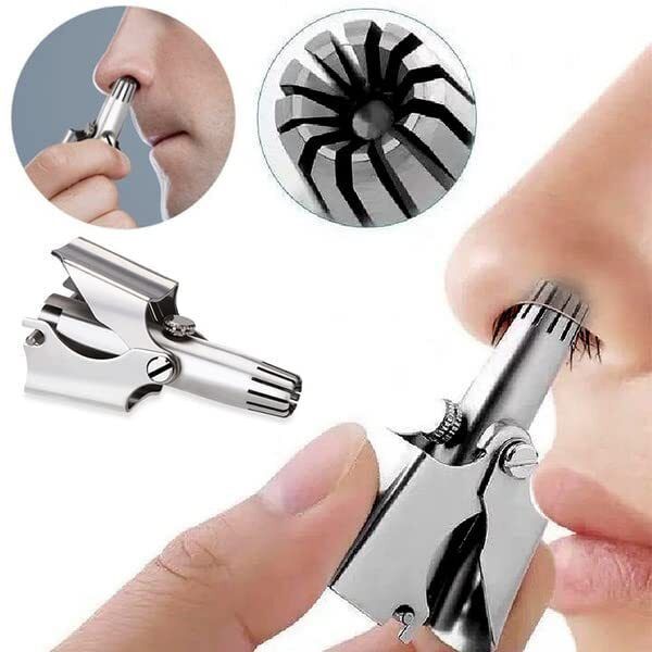 Dizaa Nose Hair Trimmer, Ear & Nose Hair Waterproof, Eco/Travel/User-Friendly Trimmer 120 min Runtime 0 Length Settings-image-6