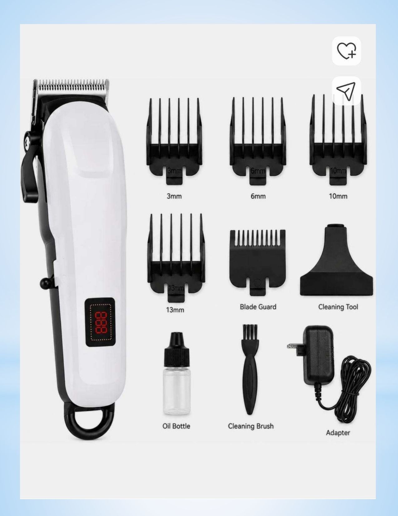 Dazzel Flex W_Trimmer#174 Fully Waterproof Grooming Kit 190 min Runtime 4 Length Settings-image-32