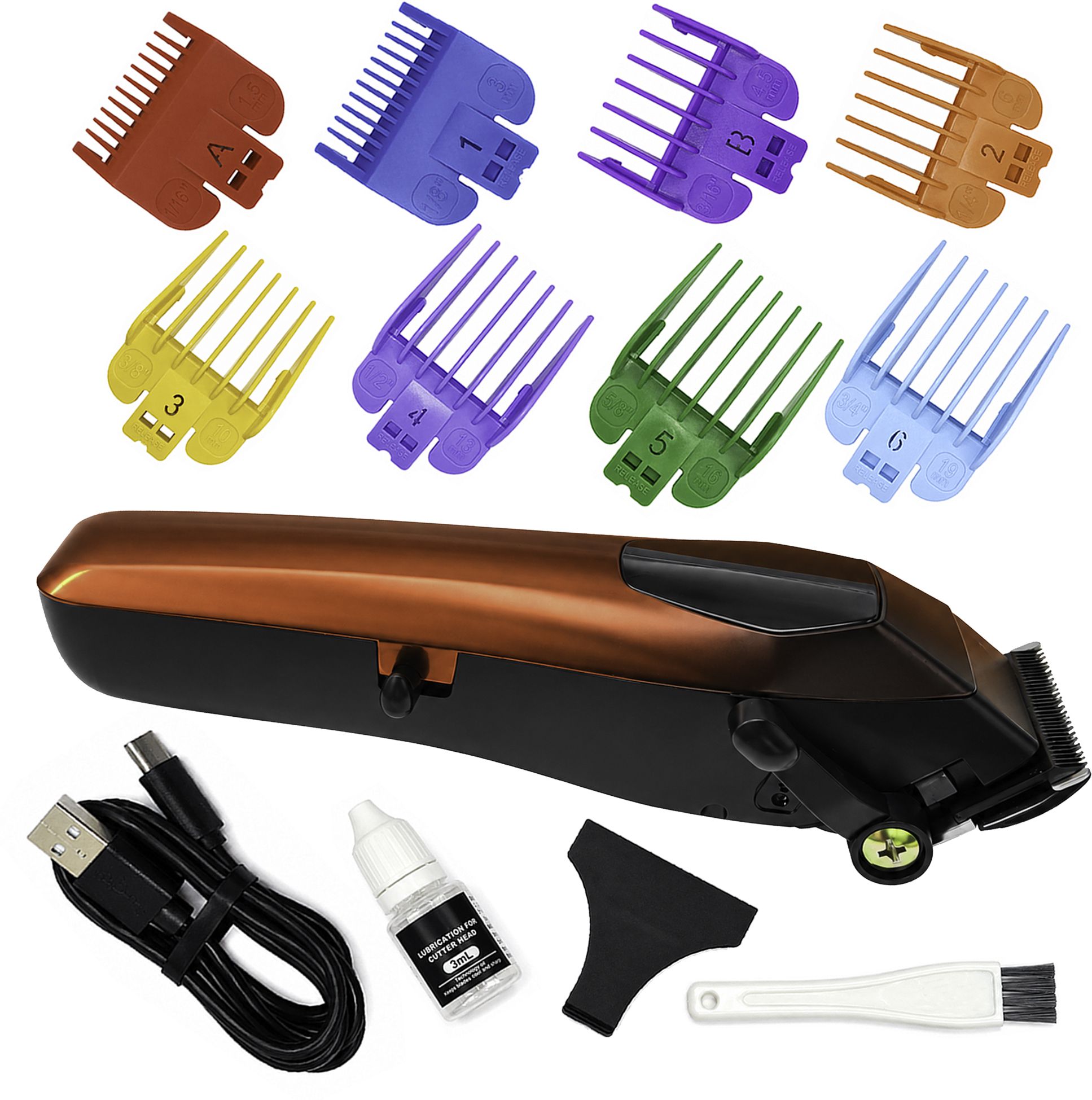 Butterrfly one Hair Clipper with Digital Display Professional Barber Machine Grooming Kit 150 min Runtime 9 Length Settings-picture-11
