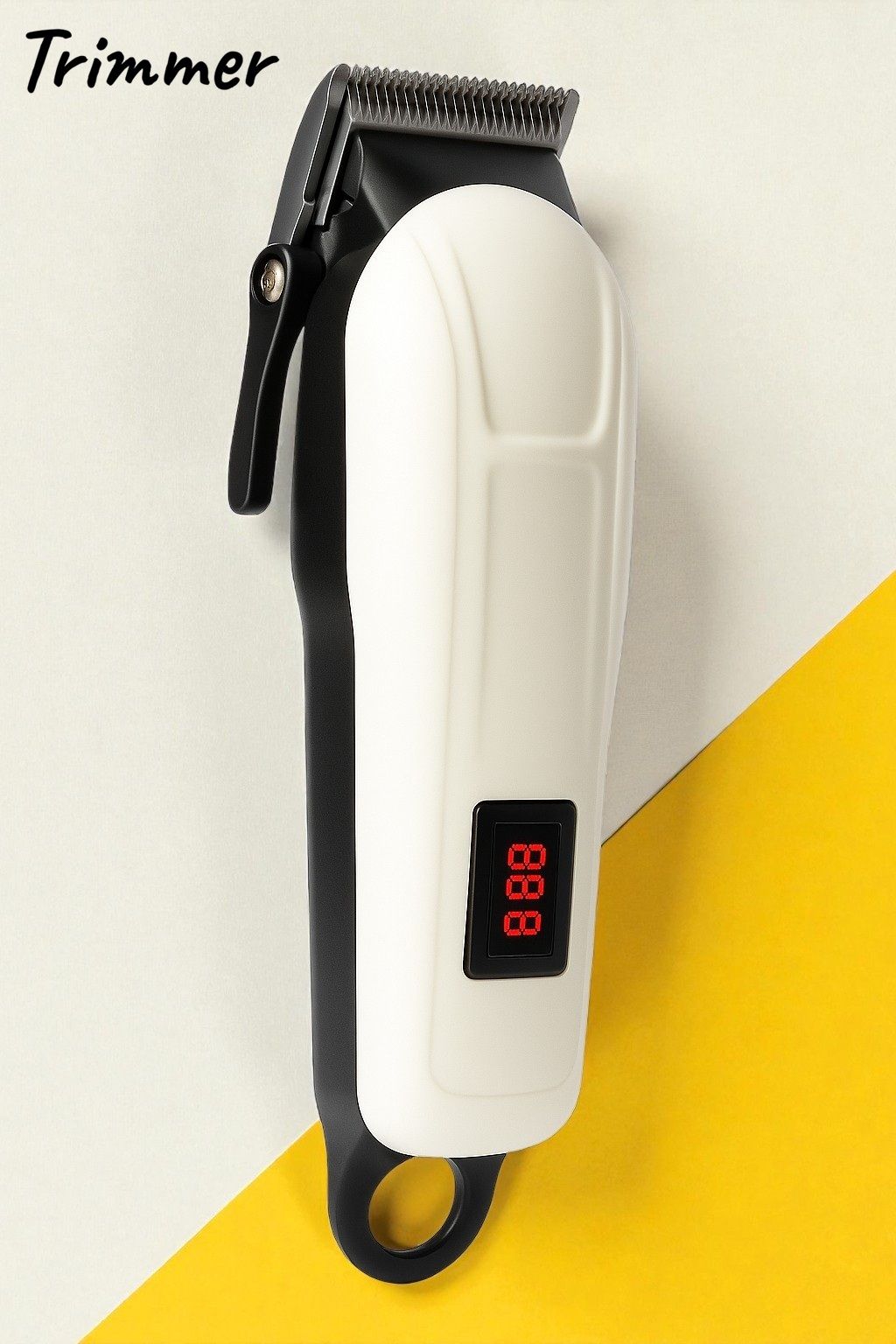 Shamsa A600 Rechargeable Hair Trimmer | Silent Motor, LED Light and Comfortable Grip Trimmer 240 min Runtime 4 Length Settings-image-19