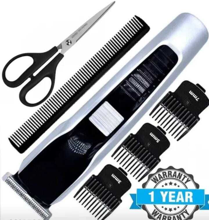 Zeno volt 538+Comb & Scissors Trimmer For Men Shaver Multi Purpose hair cutting Machine Trimmer 60 min Runtime 5 Length Settings-image-37