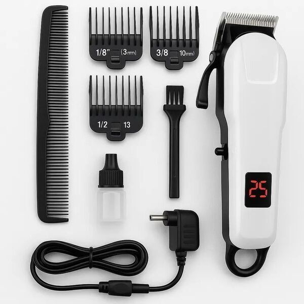 Shifozaa Electric Professional Hair & Beard Trimmer Razor With LED Display_809TRIM_75 Trimmer 240 min Runtime 4 Length Settings-image-2