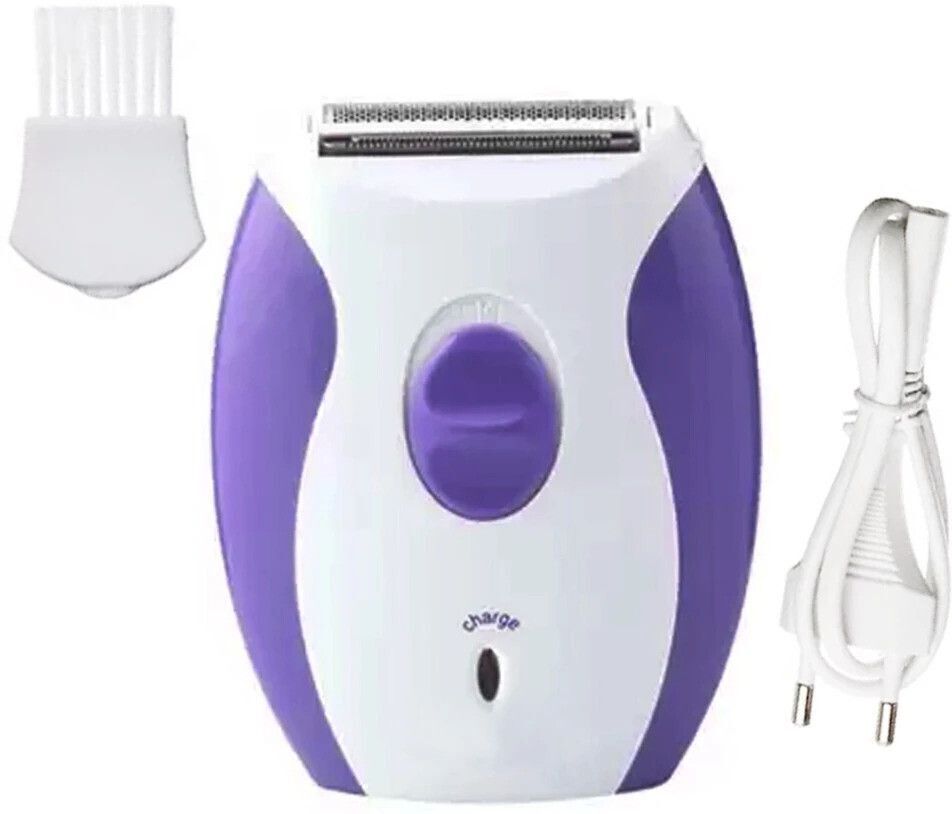 Crostal Rechargeable Lady Hair Remover Epilator Full body, Face shaver & Eyebrow Trimmer Body Groomer 60 min Runtime 0 Length Settings-image-29