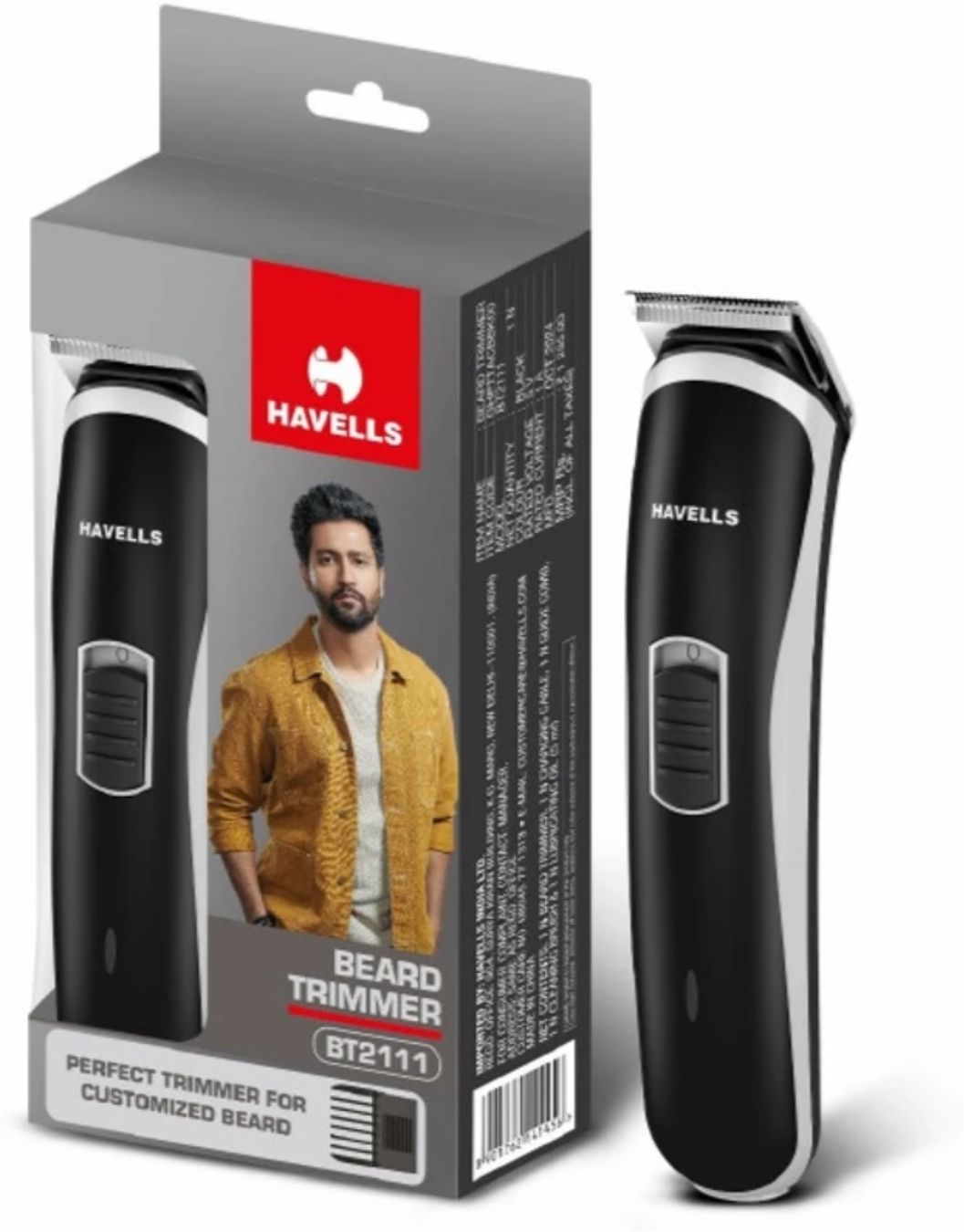 HAVELLS Bt2111 Trimmer 90 min Runtime 3 Length Settings-picture-14