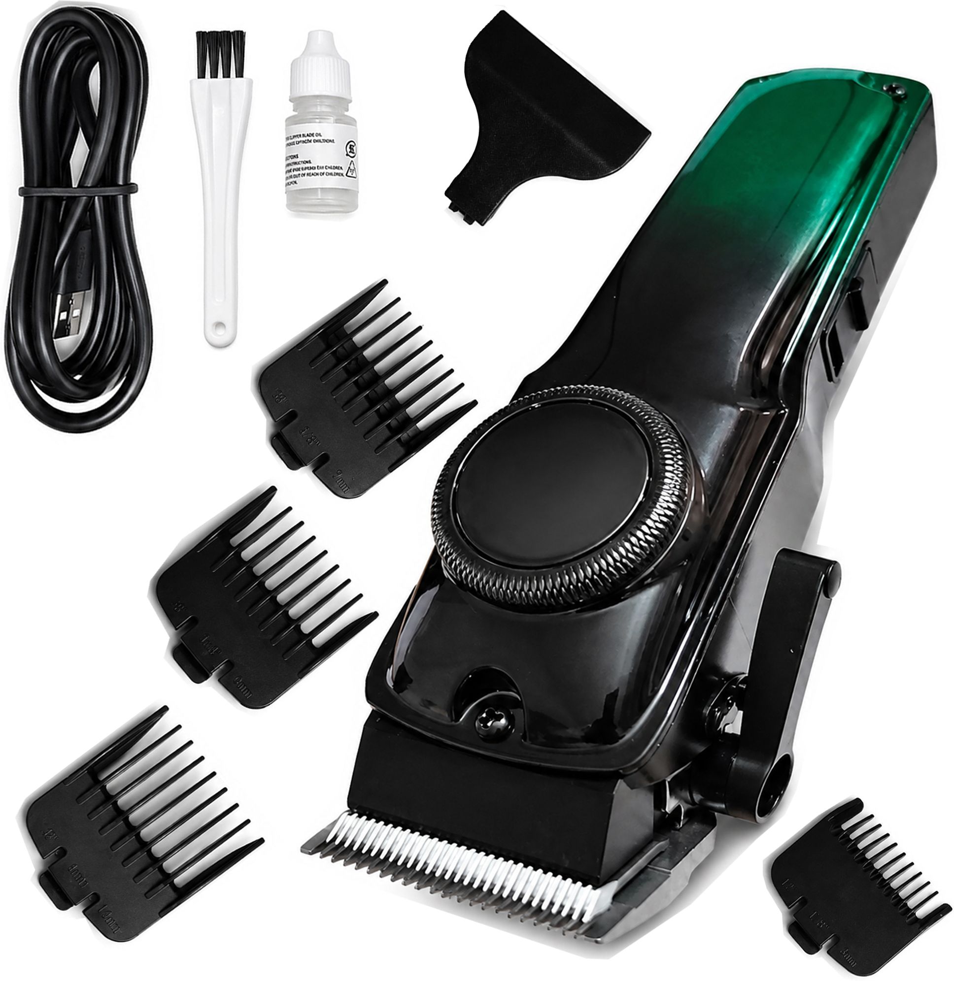 Regals Choice Men's Rechargeable Hair Trimmer with Sharp Stainless Steel Blade Grooming Kit 210 min Runtime 5 Length Settings-picture-13