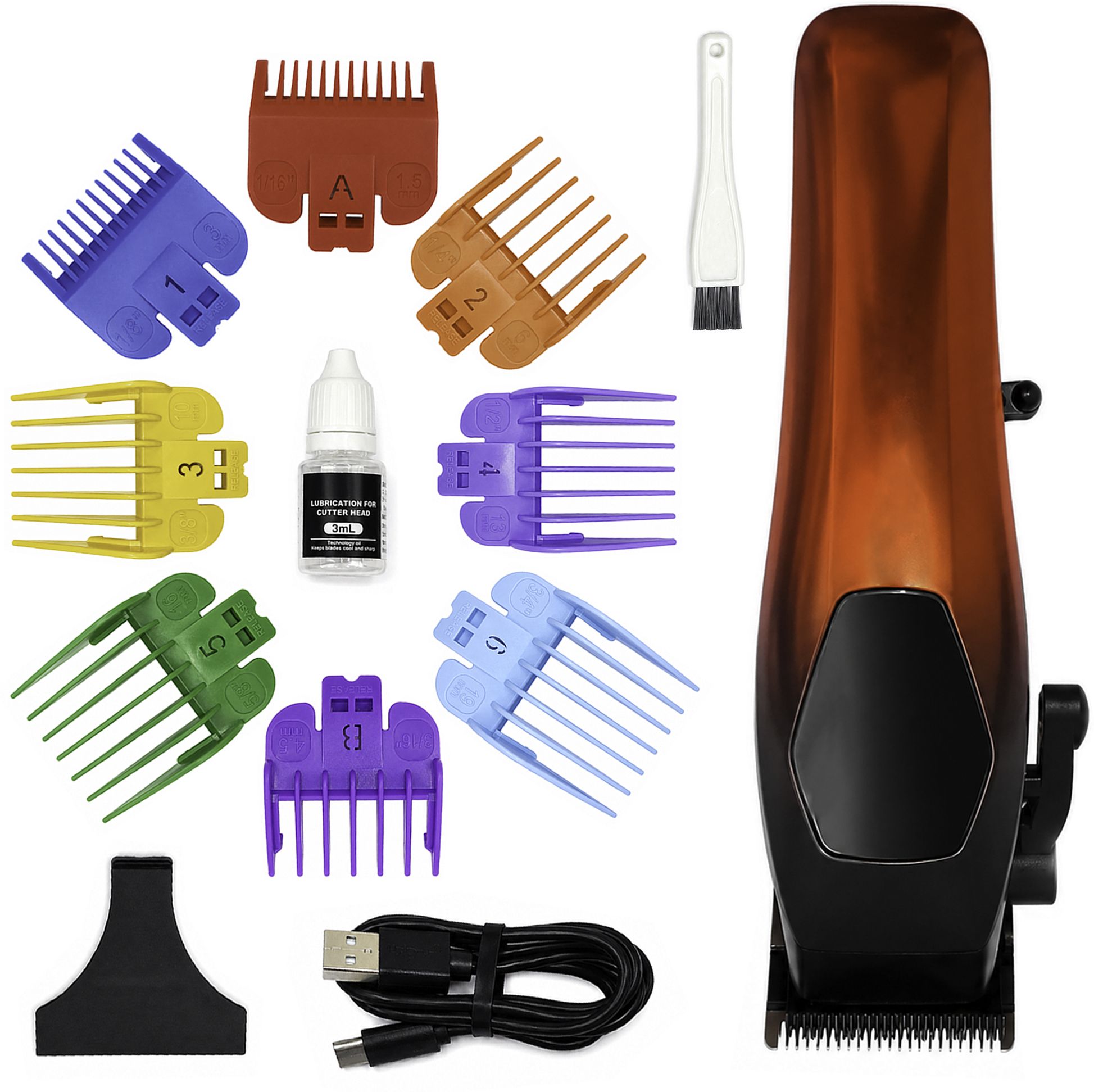 Butterrfly one Electric Hair Trimmer Professional Hair Clipper for Men Grooming Kit 150 min Runtime 9 Length Settings-image-25