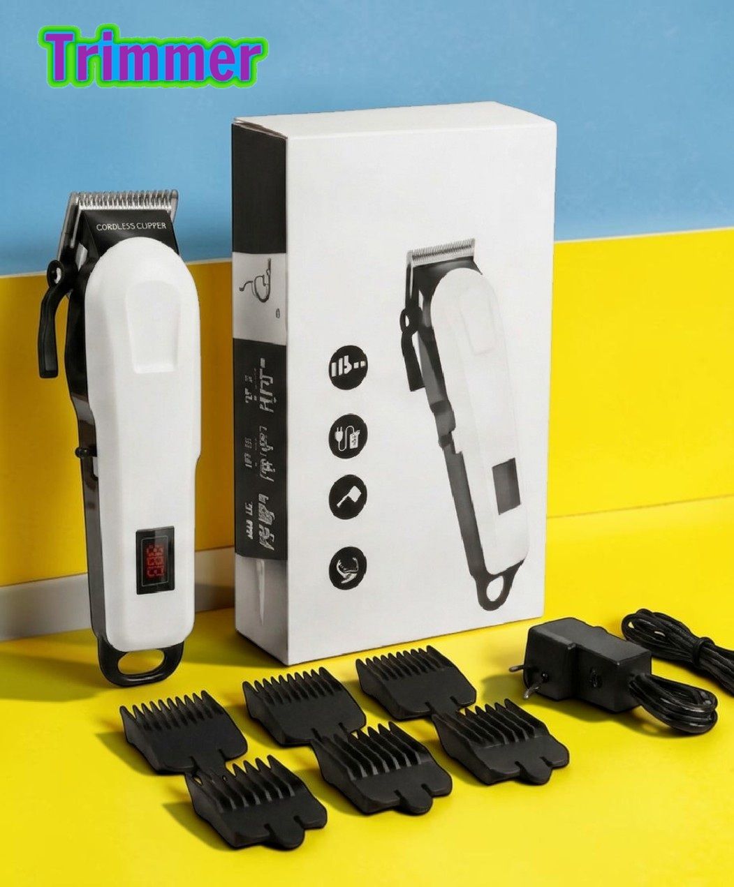Sagaft X515 Cordless Hair Trimmer for Men Adjustable Beard Trimmer USB Rechargeable Fully Waterproof Trimmer 240 min Runtime 4 Length Settings-image-4