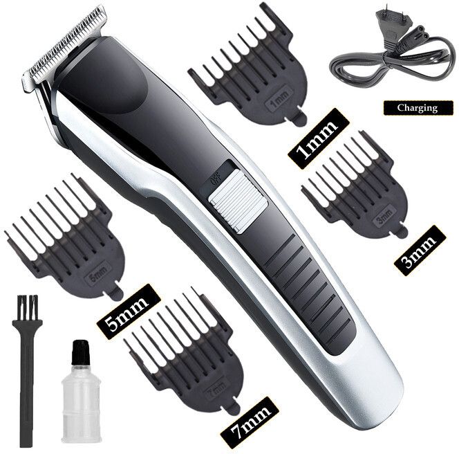 ZYRIAN 538 Rechargeable Hair Clipper Cordless Electric-Trimmer Hair Cut Machine for Men Fully Waterproof Trimmer 45 min Runtime 4 Length Settings-image-9