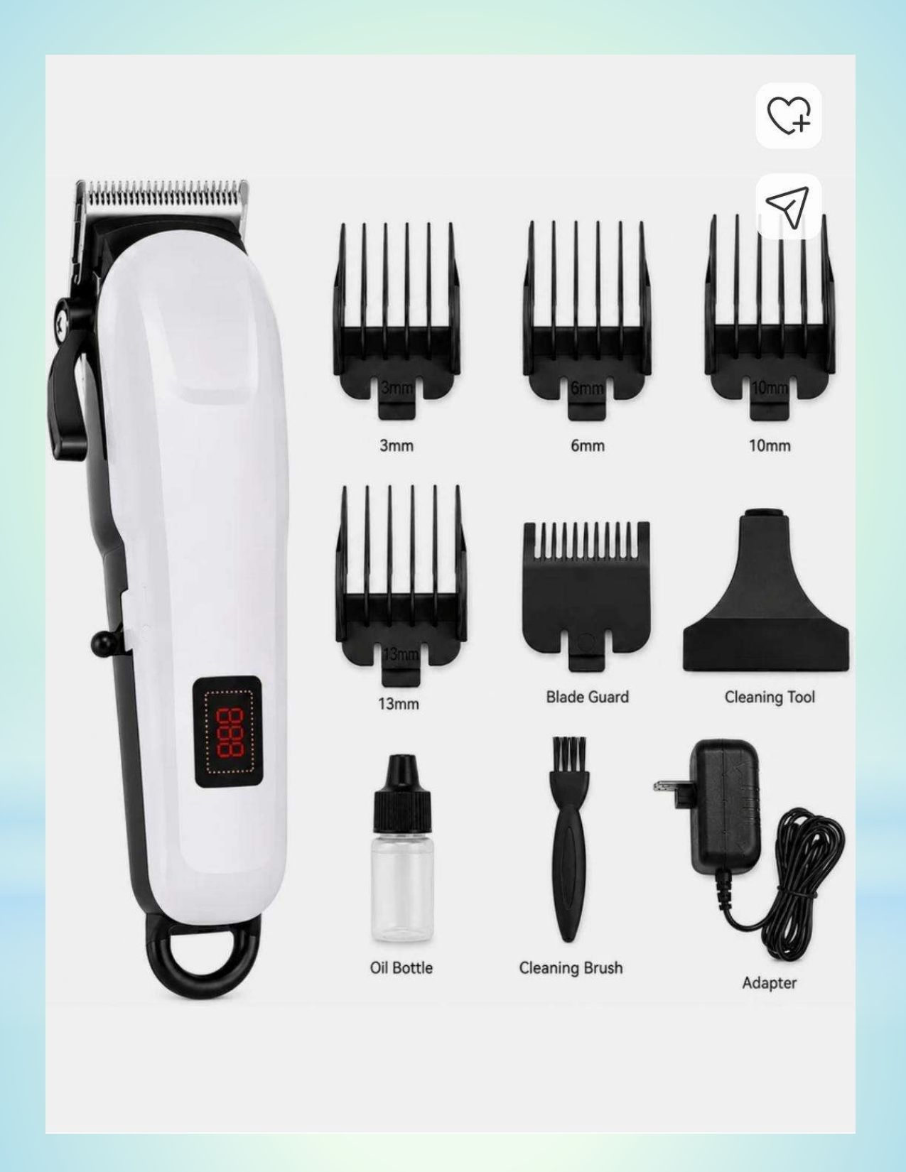 Dazzel Flex W_Trimmer#193 Fully Waterproof Grooming Kit 190 min Runtime 4 Length Settings-image-28