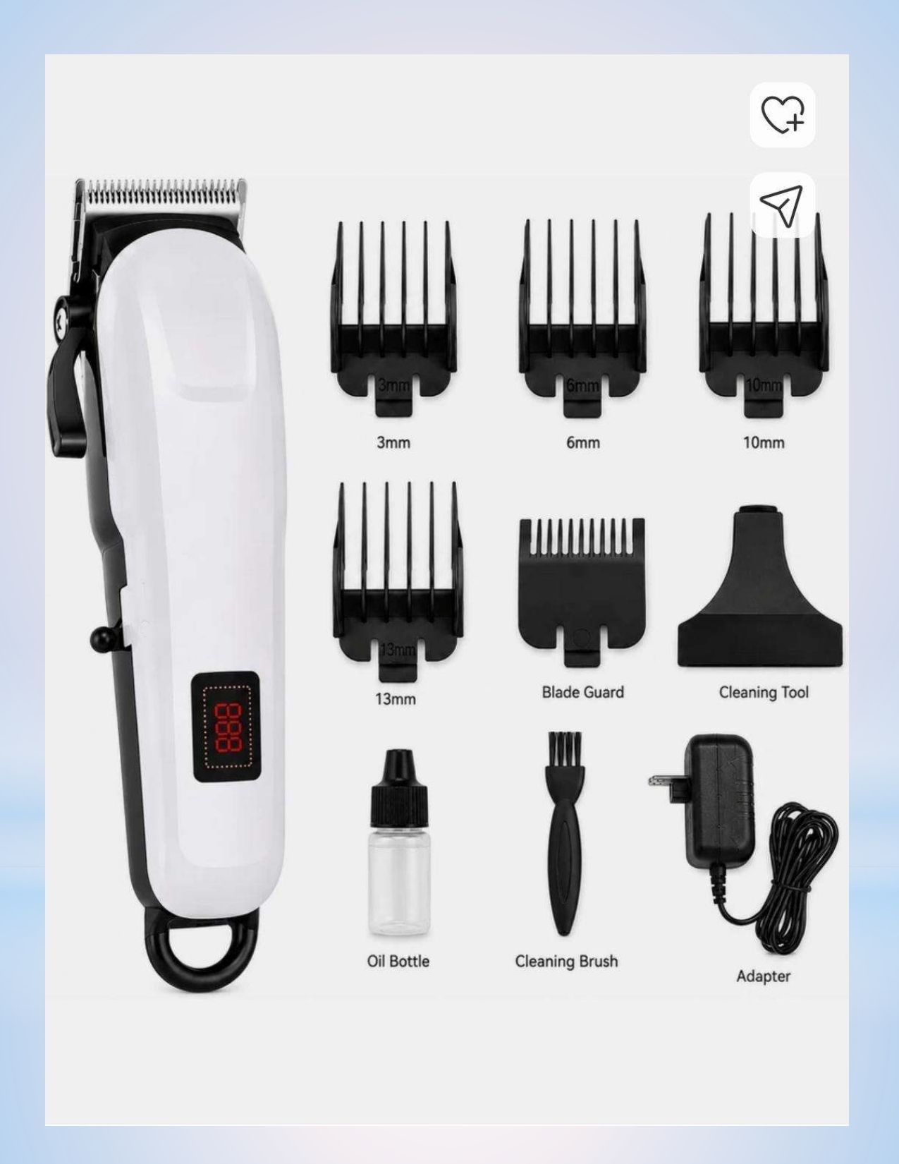 Krishn W_Trimmer#61 Fully Waterproof Grooming Kit 190 min Runtime 4 Length Settings-image-34