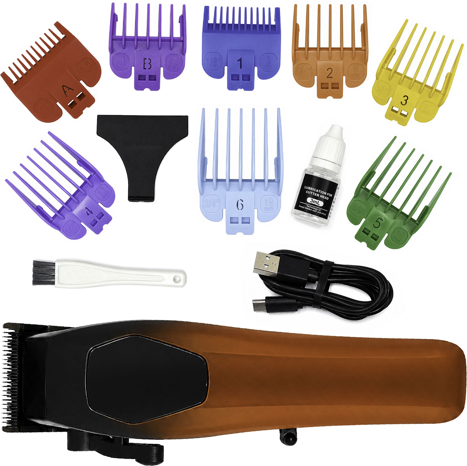 Butterrfly one Hair Clipper Machine Cordless Professional Hair Cutter Grooming Kit 150 min Runtime 9 Length Settings-image-19