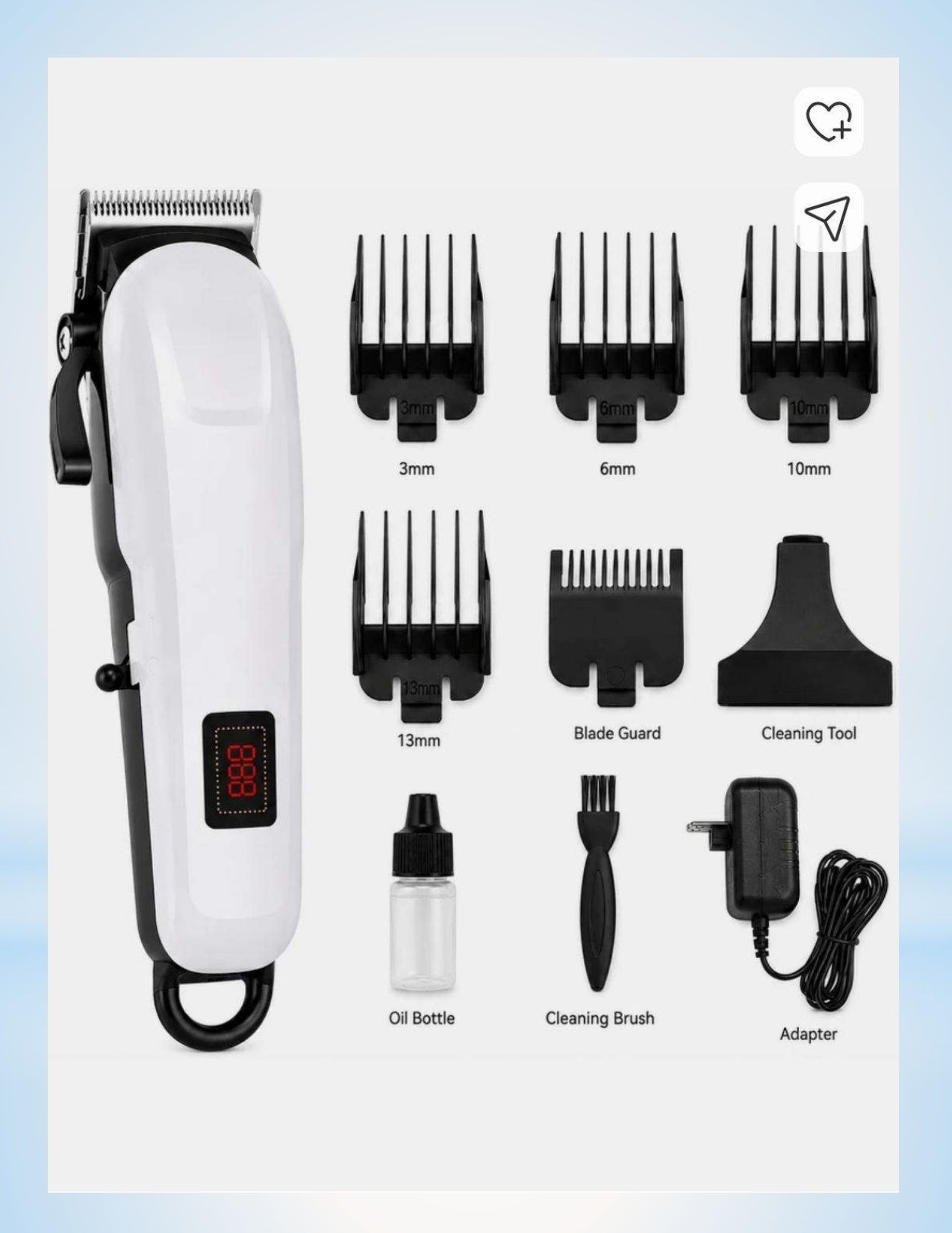 Dazzel Flex W_Trimmer#53 Fully Waterproof Grooming Kit 190 min Runtime 4 Length Settings-image-37