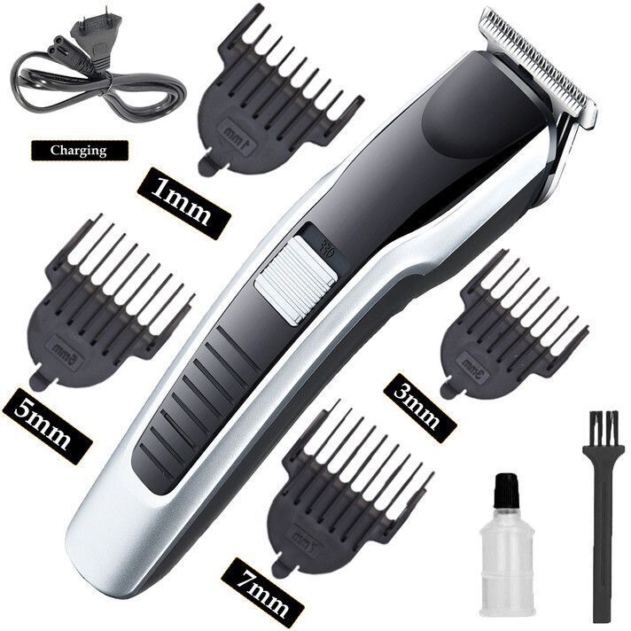 Wristkart Men Beard Professional Cordless Rechargeable Trimmer Hair-Clippers for Men Hair Fully Waterproof Trimmer 45 min Runtime 4 Length Settings-picture-31