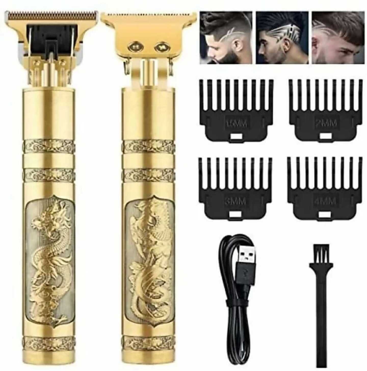 magema Dragon Professional Hair Clipper Grooming Kit 120 minRuntime 4 Length Settings