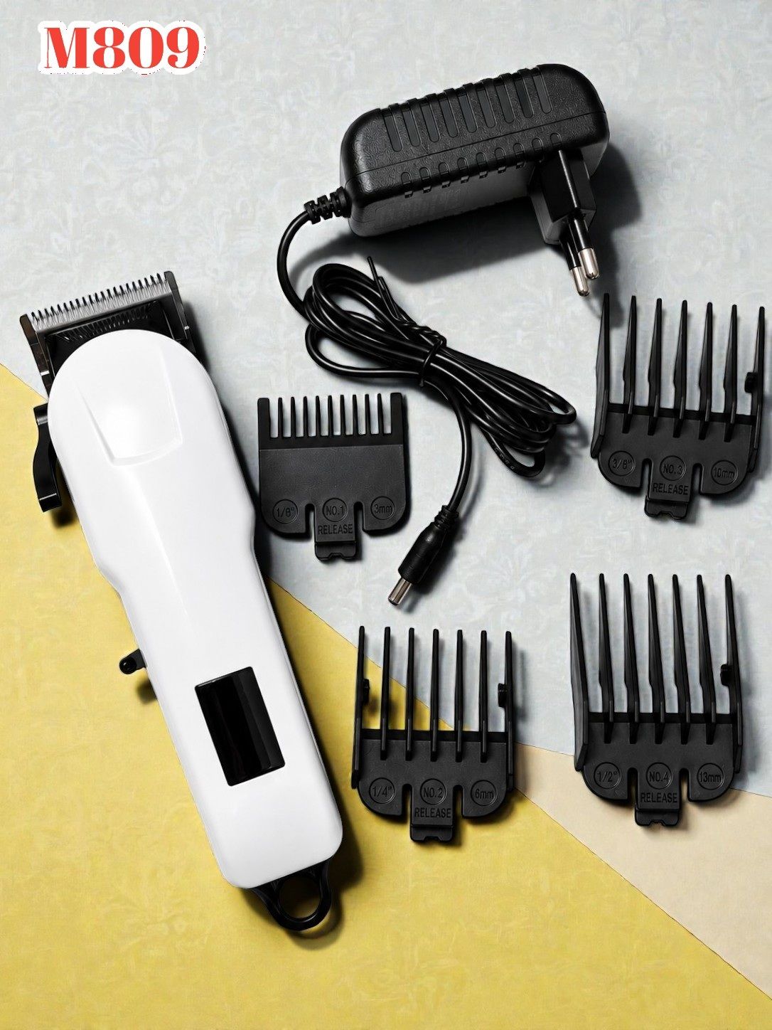 Ziddjeet X926 Men's Professional Trimmer – Cordless Rechargeable Hair Clipper Fully Waterproof Trimmer 240 min Runtime 4 Length Settings-image-10