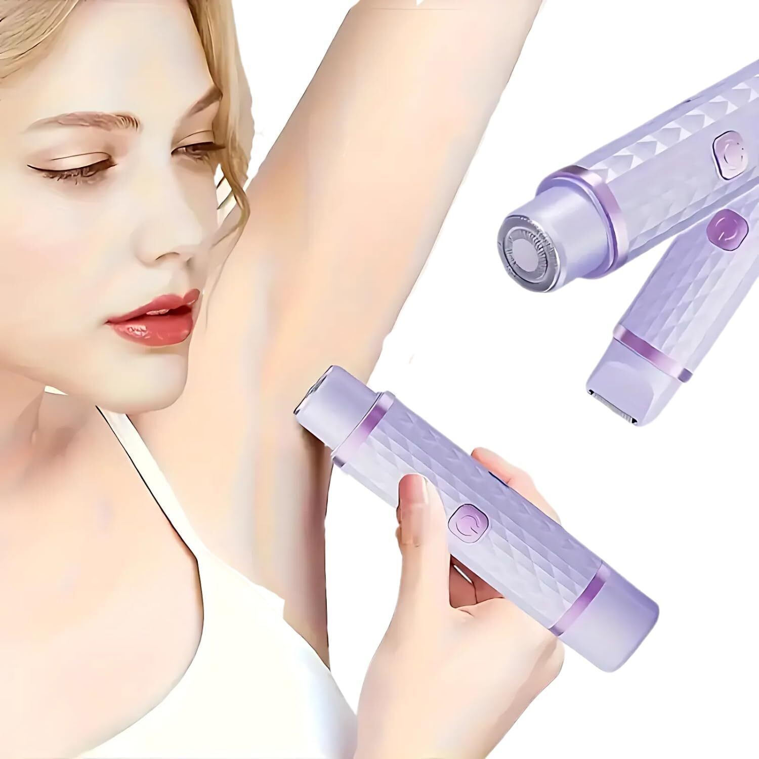 opulon Bikini Trimmer for Women for Face, Legs, Underarms & Pubic Hair womens trimmer Trimmer 120 min Runtime 0 Length Settings-image-2