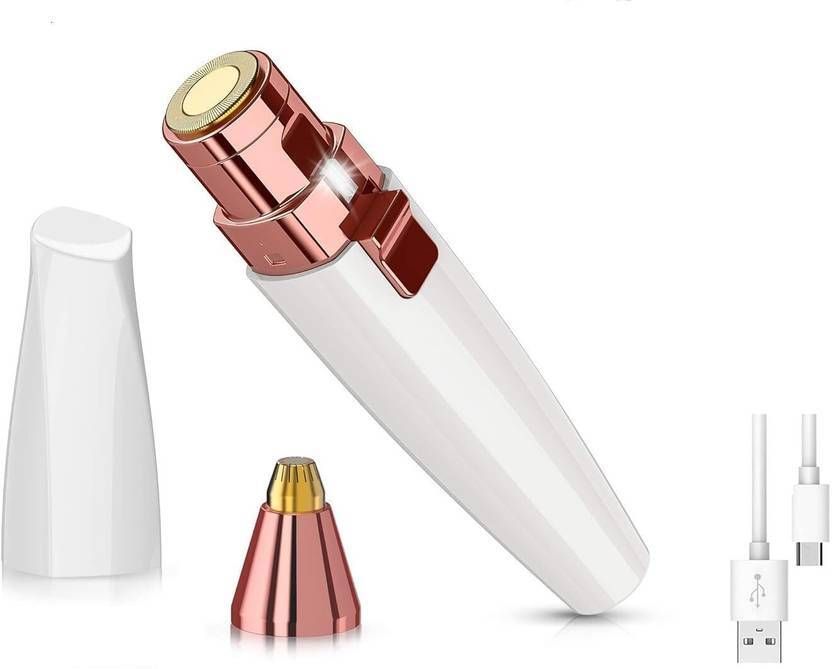 ziup Painless Face Hair Remover Upper Lip, Chin, Eyebrow Trimmer Shaver Machine for Women Trimmer Cordless Epilator