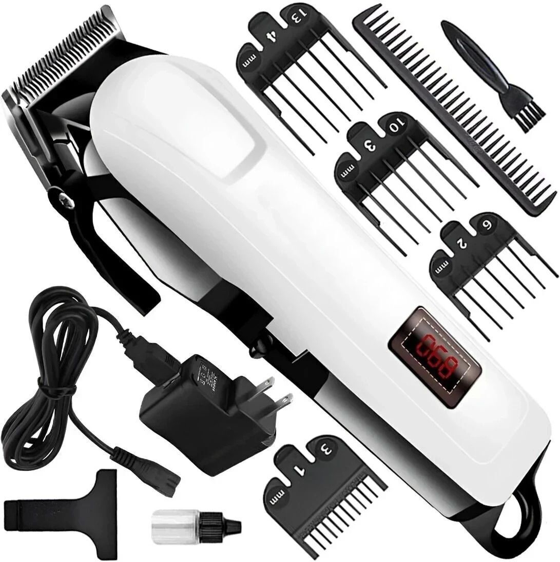 PARADISEECOM Rechargeable and Cordless Heavy Duty Multi Grooming TMTG_002 Fully Waterproof Grooming Kit 240 min Runtime 4 Length Settings-image-43