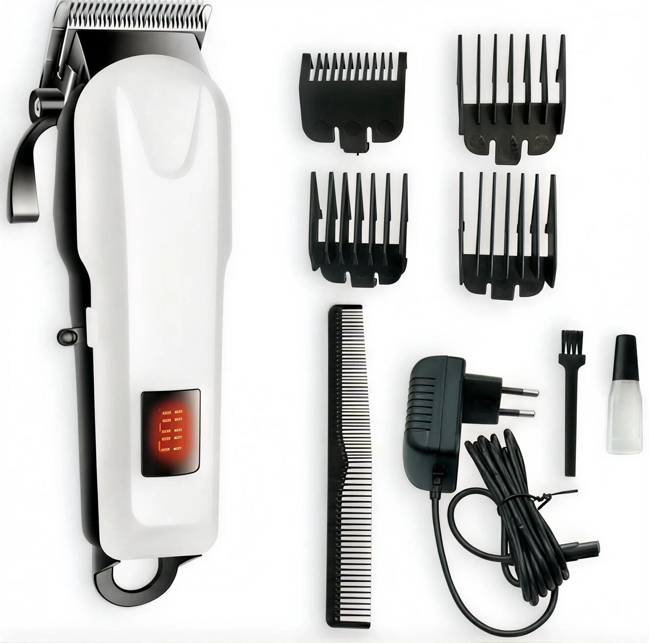 Ovista Rechargeable Professional Hair Clipper HC-O141 Trimmer 240 min Runtime 4 Length Settings-image-1