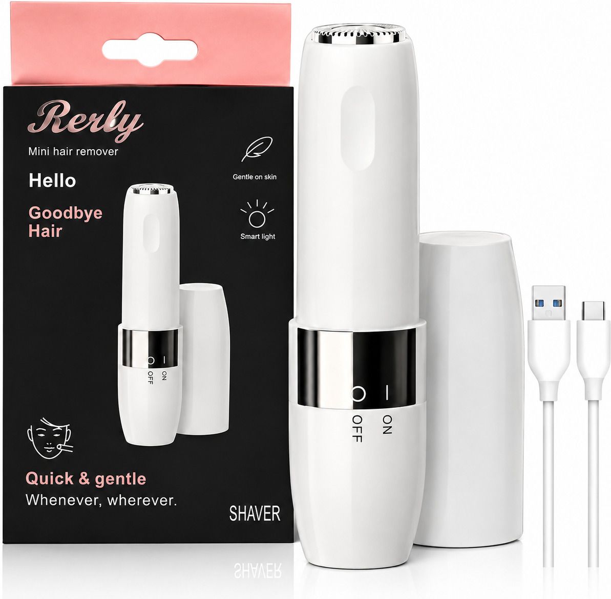 RERLY PLZ-MHS-001 Fully Waterproof Grooming Kit 90 min Runtime 1 Length Settings-image-13