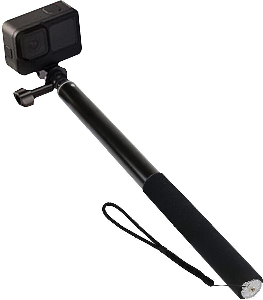 Soopii Ultra Long "50 "Selfie Stick for Go Pro, Insta 360 One R One X, DJI Osmo Action Monopod, Tripod-image-27