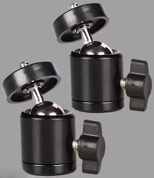 mindriser Metal Heavy Duty Ball Head Tilt Pan 360 Rotation for Tripod Stand Monopod, Monopod Kit, Tripod, Tripod Ball Head, Tripod Bracket, Tripod Clamp, Tripod Kit-image-7