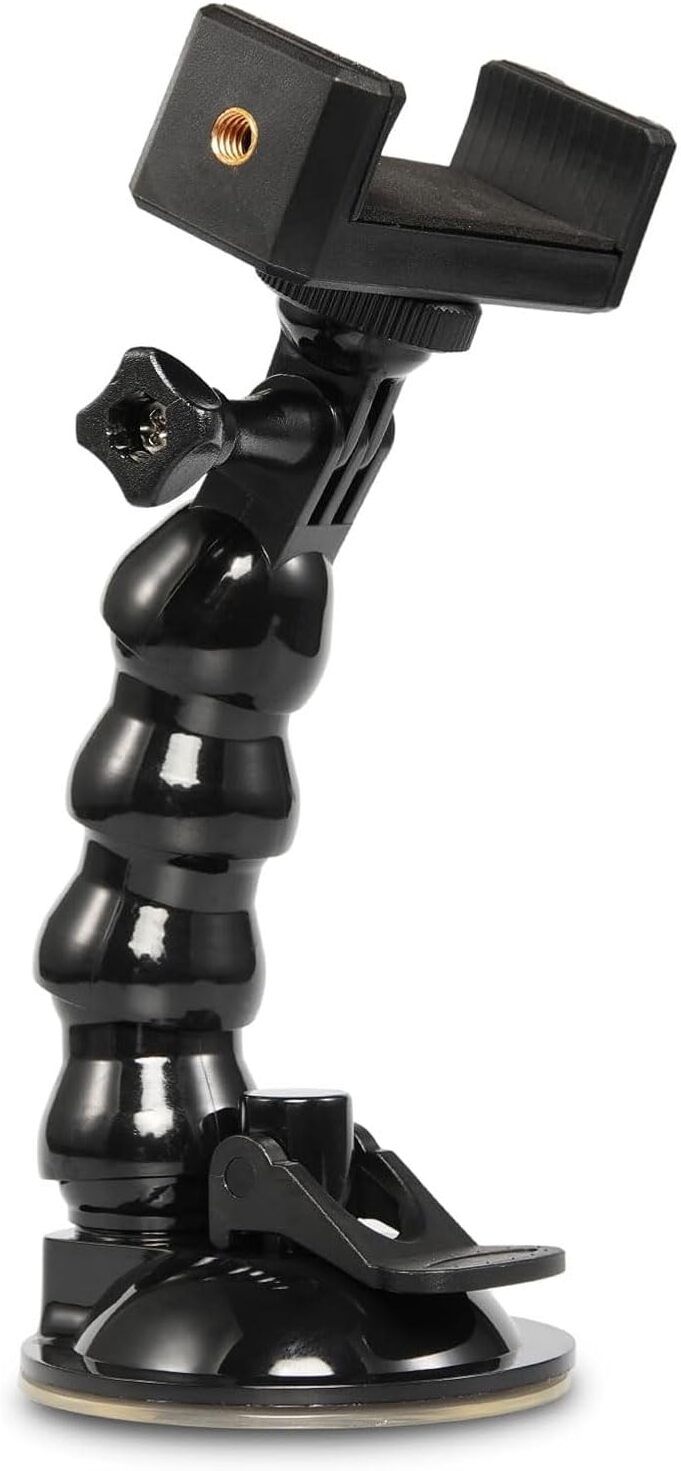 GiftMax Mount Articulating Arm with 1/4" Tripod Screw Super Clamp for DSLR Camera Tripod Ball Head-image-10